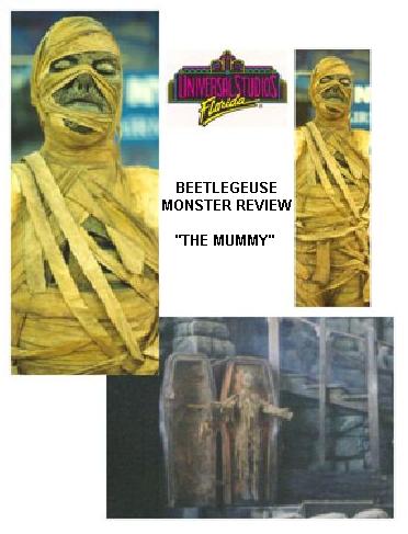 The Mummy - Beetlegeuse Monster Preview, Universal Studios
